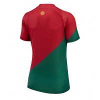 Koszulka piłkarska Portugalia Strój Domowy dla kobiety MŚ 2022 tanio Krótki Rękaw